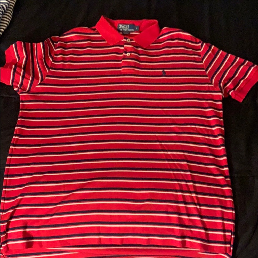 Polo collar shirt